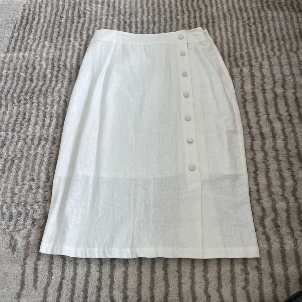 Cotton Pencil Skirt